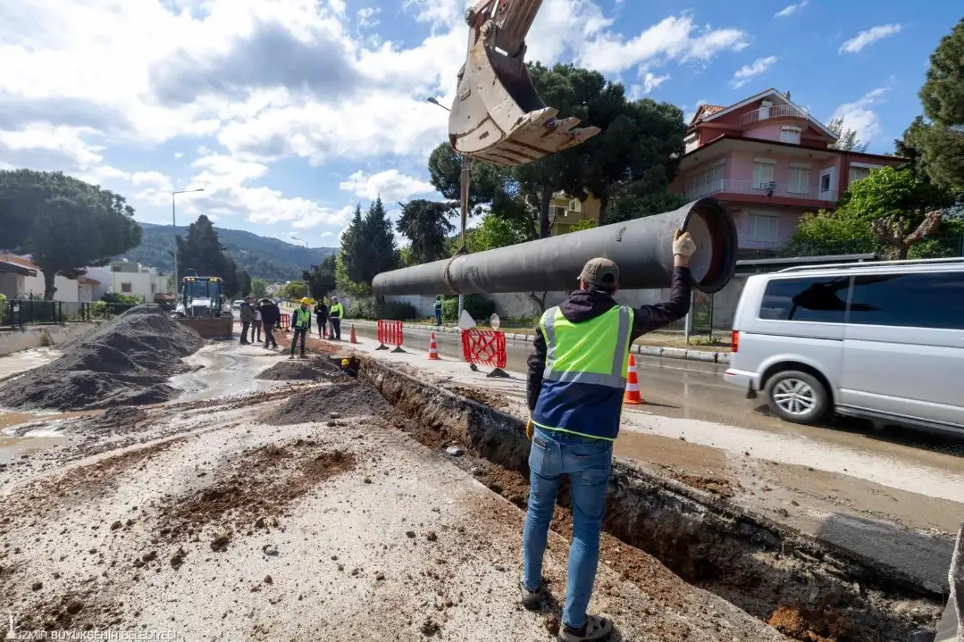 İZSU’dan Güzelbahçe ve Yelki’ye 15 Milyon Liralık Yatırım