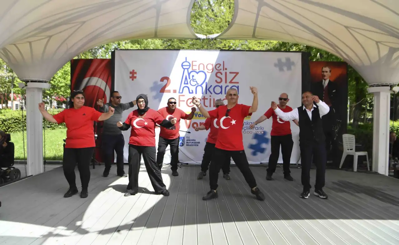 “Başkentte Engel Yok, Şenlik Var” Mottosuyla 2. Engelsiz Ankara Festivali Başladı