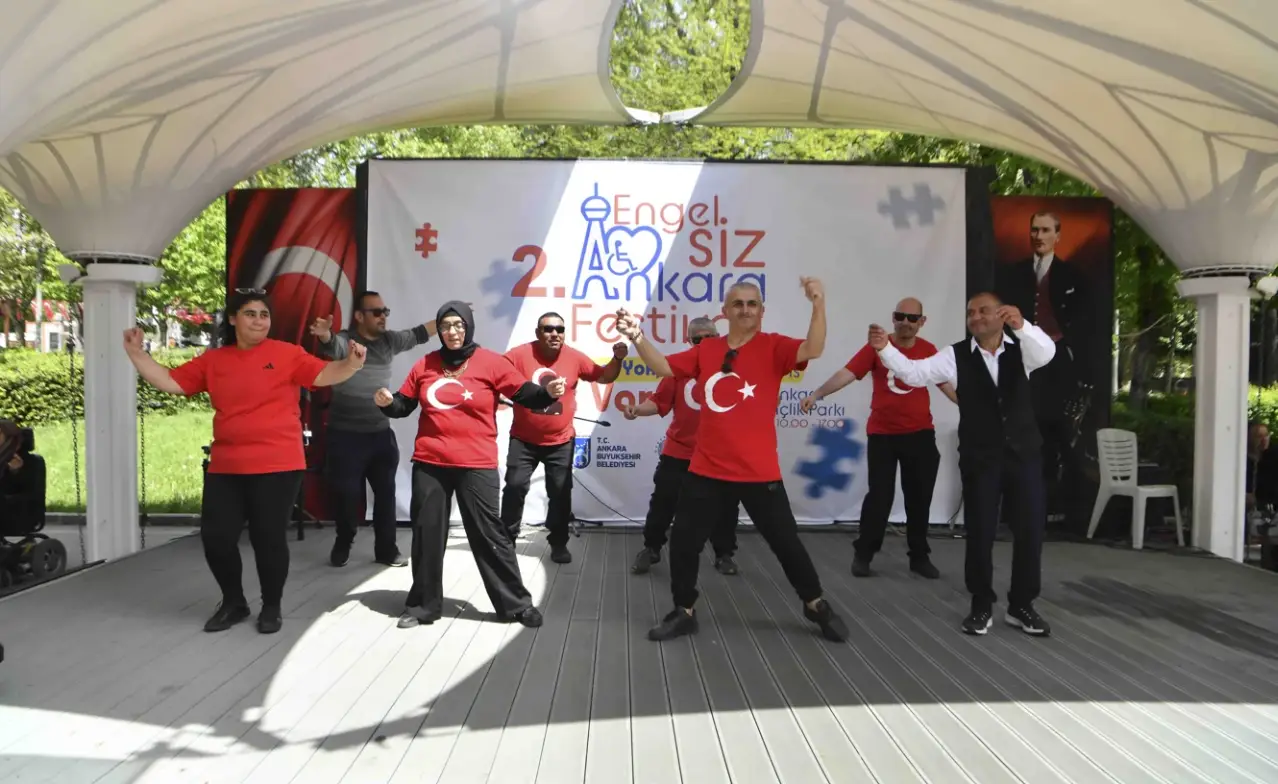 “Başkentte Engel Yok, Şenlik Var” Mottosuyla 2. Engelsiz Ankara Festivali Başladı