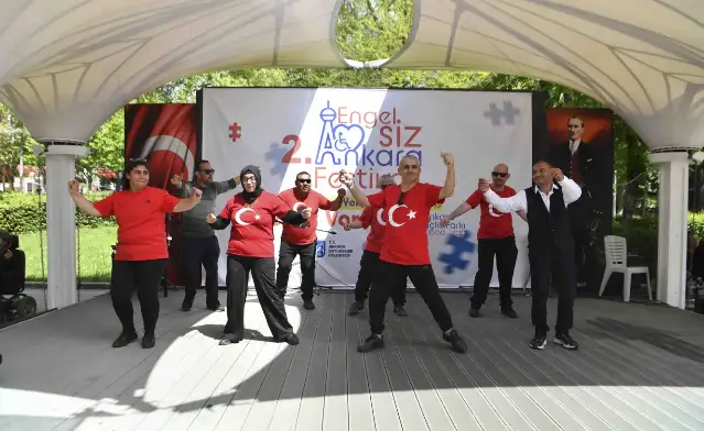 “Başkentte Engel Yok, Şenlik Var” Mottosuyla 2. Engelsiz Ankara Festivali Başladı
